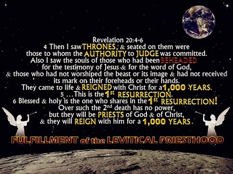 Revelation 204 6 Revelation 20 Book Of Revelation Revelation