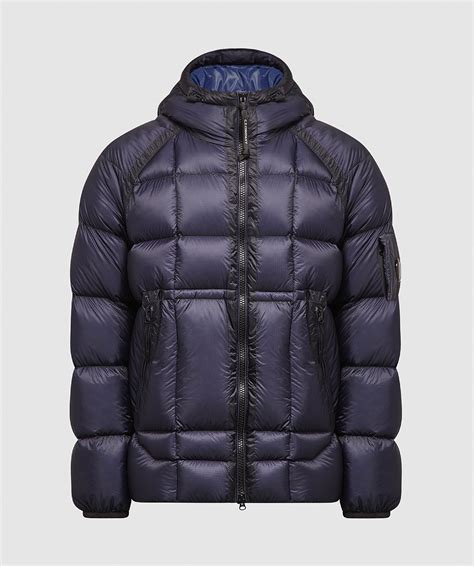 c p company dd shell hooded jacket blueprint sevenstore