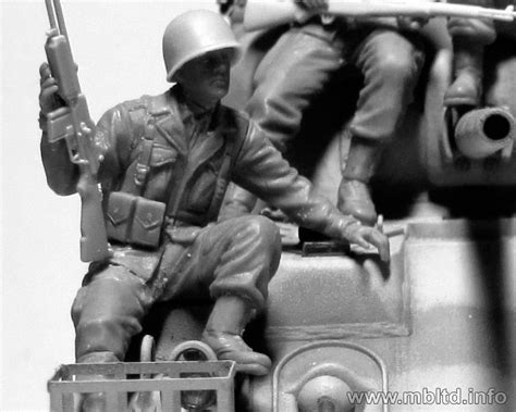 St Sq Us Paratroopers British Tankmen France Masterbox