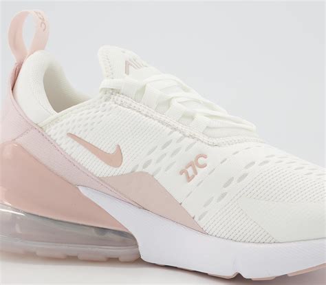 Nike Air Max 270 Trainers Summit White Pink Oxford Barely Rose Unisex