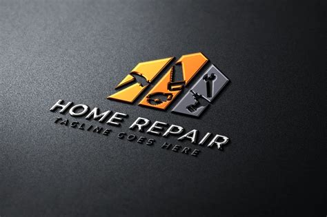 Home Repair Logo Template Ad Repair Home Template Logo Handyman
