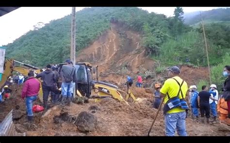 Un Muerto Y Un Herido Deja Deslizamiento De Tierra En El Sur Del Tolima