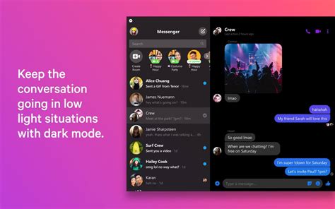 download new facebook messenger desktop app for voice video calling