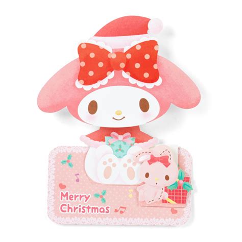 My Melody Christmas Card Jx 83 0 The Kitty Shop