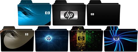 Hp Folder Icon Pack By Newaged Clyde On Deviantart