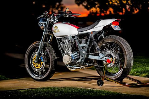 How To Build A Yamaha Sr500 Street Tracker The Mule Way Bike Exif