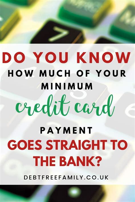 Even though they charge a heftier fee. Want to know how much of your credit card payment is going straight to the bank? | Credit card ...