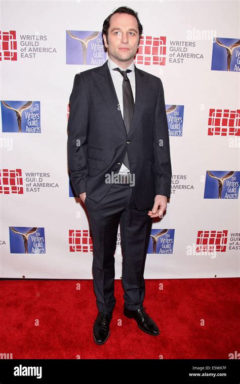 The 66th Annual Writers Guild Awards Held At The Edison Ballroom Arrivals Featuring Matthew