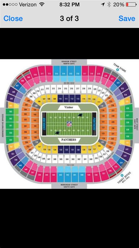 Buccaneers Stadium Seating Chart