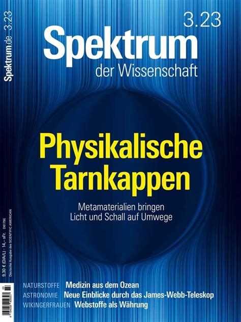Spektrum Der Wissenschaft 032023 Download Pdf Magazines Deutsch Magazines Commumity