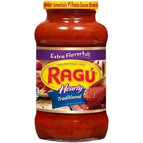 Ragu Hearty Traditional Pasta Sauce 24 Oz