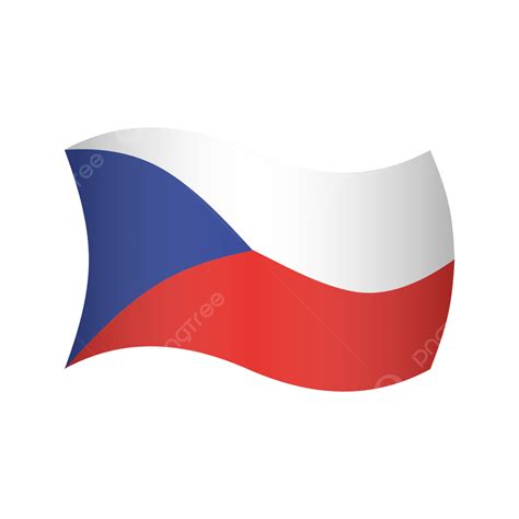 Gambar Bendera Ceko Ceko Bendera Republik Ceko Png Dan Vektor Dengan
