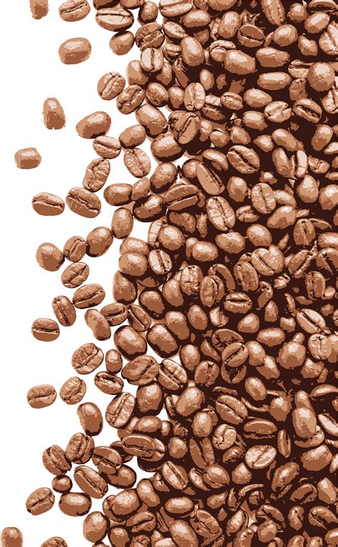 Download Brown Coffee Cappuccino Painted Hand Bean Be