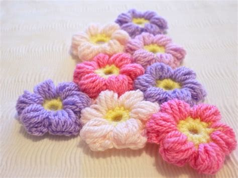 Crochet Puff Stitch Flower Bella Coco Crochet Knitting And Yarn