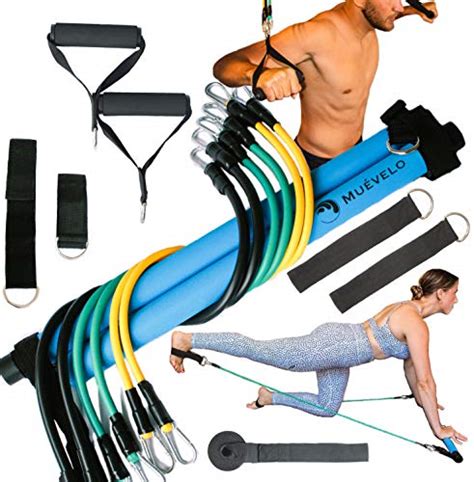 Muévelo Portable Pilates Bar Kit With Resistance Band Pairs Top Product