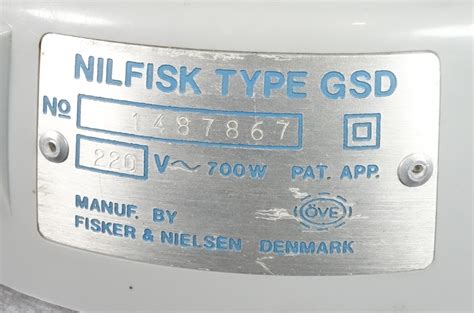 Nilfisk Gsd 700 Watt Motor FÜr Nilfisk Staubsauger 70er 80er 90er Serie