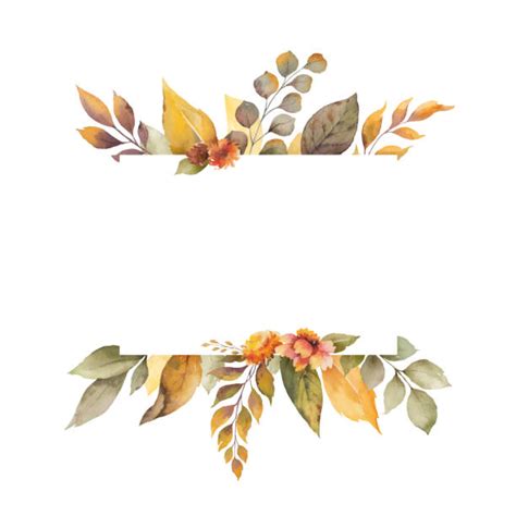 Autumn Borders Illustrations Royalty Free Vector Graphics And Clip Art