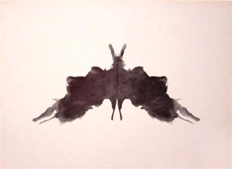 The First 10 Cards In The Rorschach Inkblot Test