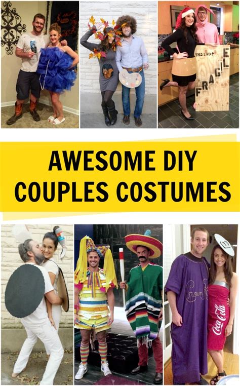 Easy Diy Couples Costumes Diy Ideas