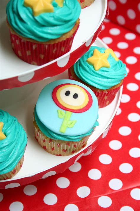 Cupcakes are relished all year round. Super Mario Party {Real Parties I've Styled}