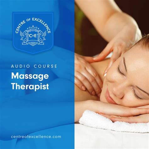 Massage Therapist By Centre Of Excellence Jane Branch 2940169772685 Audiobook Digital