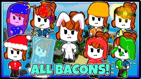 How To Find All 144 Bacon Girls In Find The Bacon Girls Roblox Youtube