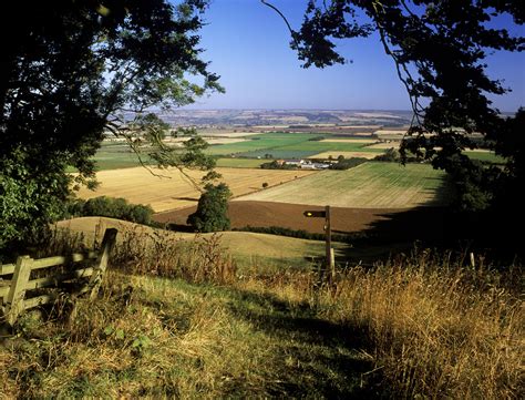 The Peaceful Countryside Of The Yorkshire Wolds Is Ideal For A Stroll
