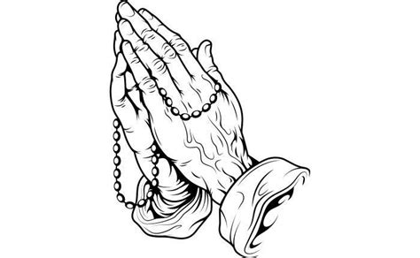 274x361 18 praying hands with rosary beads tattoo designs besttemplates. Praying Hands With Rosary Drawing at PaintingValley.com ...