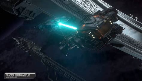 New Star Citizen Videos Show The Future Of Tractor Beams And More