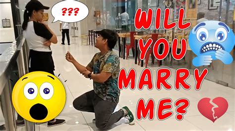 proposing to strangers prank philippines youtube