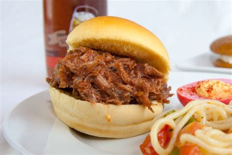 pulled pork sandwich martin s famous potato rolls and bread