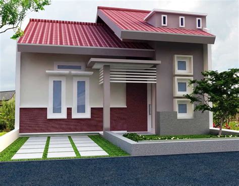 model teras rumah kampung sederhana homkonsep