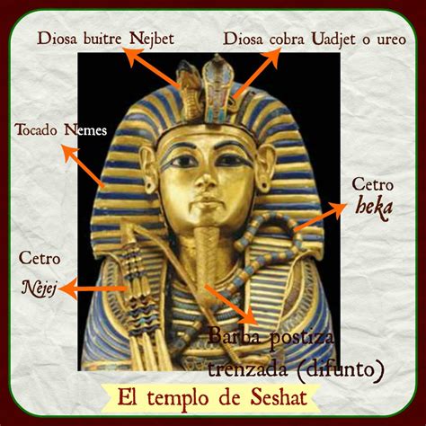 El Templo De Seshat Las Coronas Y Cetros Del Faraón