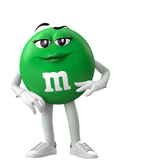 Ms Green Is A Spokescandy For Multiple Mandms Flavors She Is An