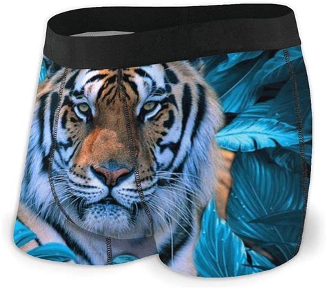 Boys Boxer Briefs Tiger African Wildlife King Underwear