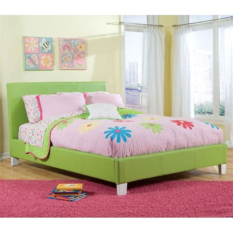 Fantasia Green Upholstered Bed Standard Furniture Furniturepick