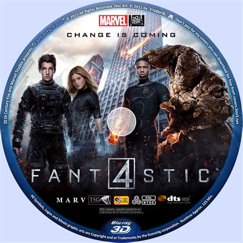 Coversboxsk Fantastic Four 2015 Blu Ray3d And Dvd Wallpaper