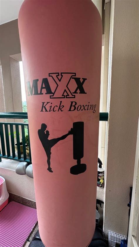 Maxx Kickboxing Stand Sports Equipment Exercise And Fitness Toning