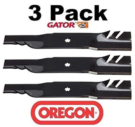Oregon 3 Pk 592 616 G5 Gator Mulch Blade Fits John Deere Gx21784