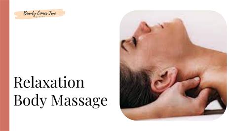Relaxation Body Massage Beauty Comes True Academy