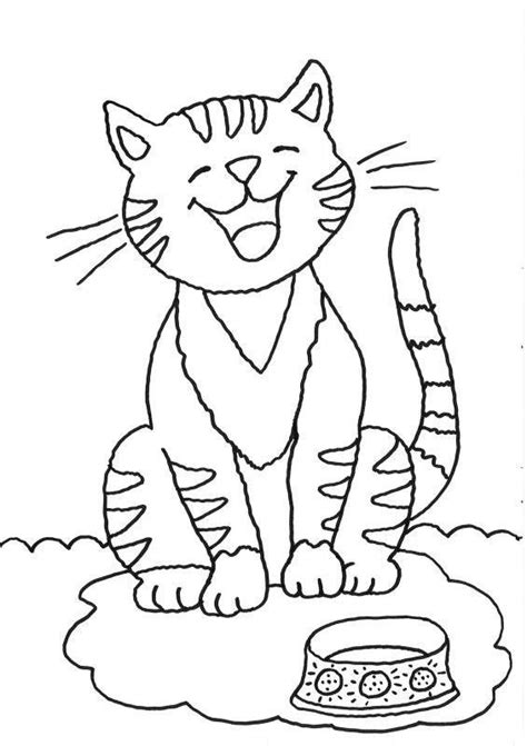 Ausgefallene und wunderschöne tiere aus steinen und tonpapier basteln. Katze Ausmalbild | Ausmalbilder katzen, Ausmalbilder ...