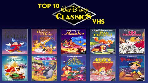 My Top 10 Walt Disney Classics By Leahk90 On Deviantart