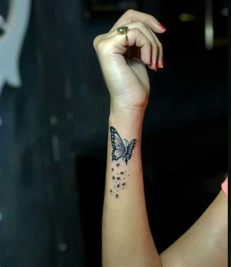 Butterfly Tattoo For Women Wrist Tattoo Wrist Tattoos Girls