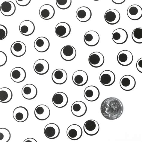 Black And White Googly Eye Stickers 1000 Pieces
