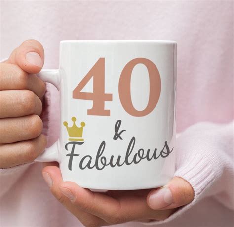 40th Birthday T Mug For Her Daughters 40th Mugfortiethfriends