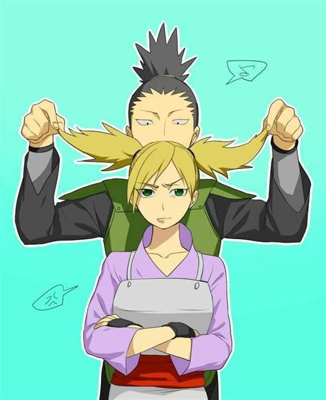 Shikamaru And Temari Nara ️ ️ ️ Naruto Anime Personajes De Naruto