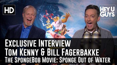 Tom Kenny And Bill Fagerbakke Exclusive Interview The Spongebob Movie