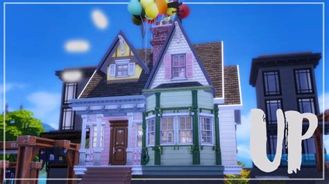 Los Sims 4 Speed Build Up House Disney Youtube