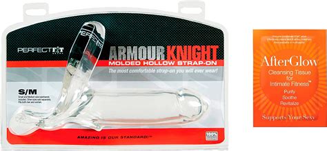 Bundle 2 Items Perfect Fit Armour Knight Xl Strap On Wtwo