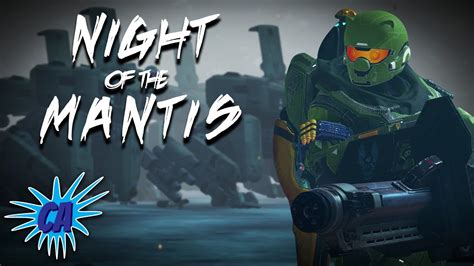 Halo 5 Custom Game Night Of The Mantis Youtube